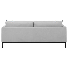Apperson Upholstered Track Arm Sofa Light Grey