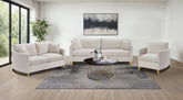 Best Furniture Outlet - Coaster - Corliss 3-piece Upholstered Arched Arm Sofa Set Beige - 508821-S3