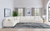 Best Furniture Outlet - Coaster - Emberson 4-piece Upholstered Modular Sectional Sofa Ivory - 508851-SEC