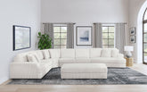 Best Furniture Outlet - Coaster - Emberson 5-piece Upholstered Modular Sectional Sofa Ivory - 508851-SET