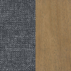 Persia Upholstered Track Arm Sectional Sofa Grey