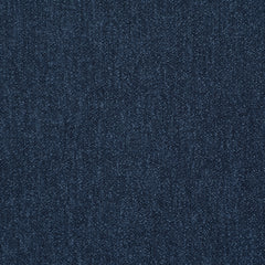 Lively Chenille Upholstered Modern Track Arm Chair Blue
