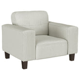 Best Furniture Outlet - Coaster - Deerhurst Upholstered Track Arm Tufted Accent Chair Greige - 509649