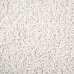 Dorset Fabric Upholstered Round Track Arm Loveseat White
