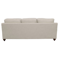 Glenn Upholstered English Arm Sofa Light Grey and Grey