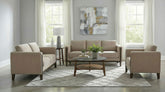 Best Furniture Outlet - Coaster - Islington 3-piece Upholstered Panel Arm Sofa Set Taupe - 511101-S3
