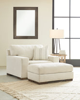 Best Furniture Outlet - Ashley Furniture - Maggie Oversized Chair and Ottoman - Oversized Chair and Ottoman - 52003U6