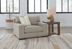 Best Furniture Outlet - Ashley Furniture - Maggie Living Room - Chair and a Half / Flax - 5200423
