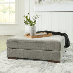 Best Furniture Outlet - Ashley Furniture - Bayless Living Room - Oversized Accent Ottoman / Smoke - 5230408