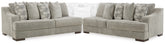 Best Furniture Outlet - Ashley Furniture - Bayless 2-Piece Sectional - 2-Piece Sectional / Smoke - 52304U1
