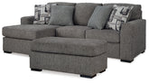 Best Furniture Outlet - Ashley Furniture - Gardiner Sofa Chaise and Ottoman - Sofa Chaise and Ottoman - 52404U1