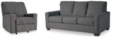 Best Furniture Outlet - Ashley Furniture - Rannis Full Sofa Sleeper and Recliner - Full Sofa Sleeper and Recliner - 53602U1