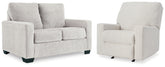 Best Furniture Outlet - Ashley Furniture - Rannis Twin Sofa Sleeper and Recliner - Twin Sofa Sleeper and Recliner - 53603U1
