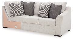 Koralynn 3-Piece Sectional and Oversized Accent Ottoman