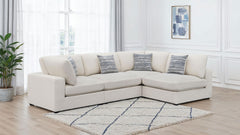 Best Furniture Outlet - Coaster - Serene 4-piece Upholstered Modular Sectional Sofa Beige - 551321-SETA