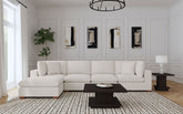 Best Furniture Outlet - Coaster - Lakeview 5-piece Upholstered Modular Sectional Sofa Ivory - 551461-SETB