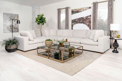 Lakeview Upholstered Corner Chair Ivory
