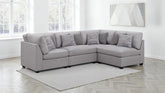 Best Furniture Outlet - Coaster - Cambria 4-piece Upholstered Modular Sectional Sofa Grey - 551511-S4B
