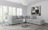 Best Furniture Outlet - Coaster - Cambria 5-piece Upholstered Modular Sectional Sofa Grey - 551511-S5B