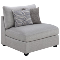Cambria 6-piece Upholstered Modular Sectional Sofa Grey