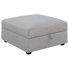 Cambria 6-piece Upholstered Modular Sectional Sofa Grey