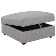 Cambria 6-piece Upholstered Modular Sectional Sofa Grey