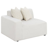 Best Furniture Outlet - Coaster - Freddie Upholstered LAF Chair Pearl - 551644LAF