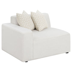 Best Furniture Outlet - Coaster - Freddie Upholstered LAF Chair Pearl - 551644LAF