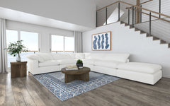 Best Furniture Outlet - Coaster - Raleigh 6-piece Boucle Upholstered Modular Sectional Ivory - 551751-SET