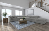 Best Furniture Outlet - Coaster - Raleigh 6-piece Boucle Upholstered Modular Sectional Grey - 551754-SET