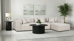 Best Furniture Outlet - Coaster - Amara 3-Piece Upholstered Sectional Sofa - 551911-SETA