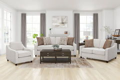 Christine Upholstered Sloped Arm Loveseat Beige