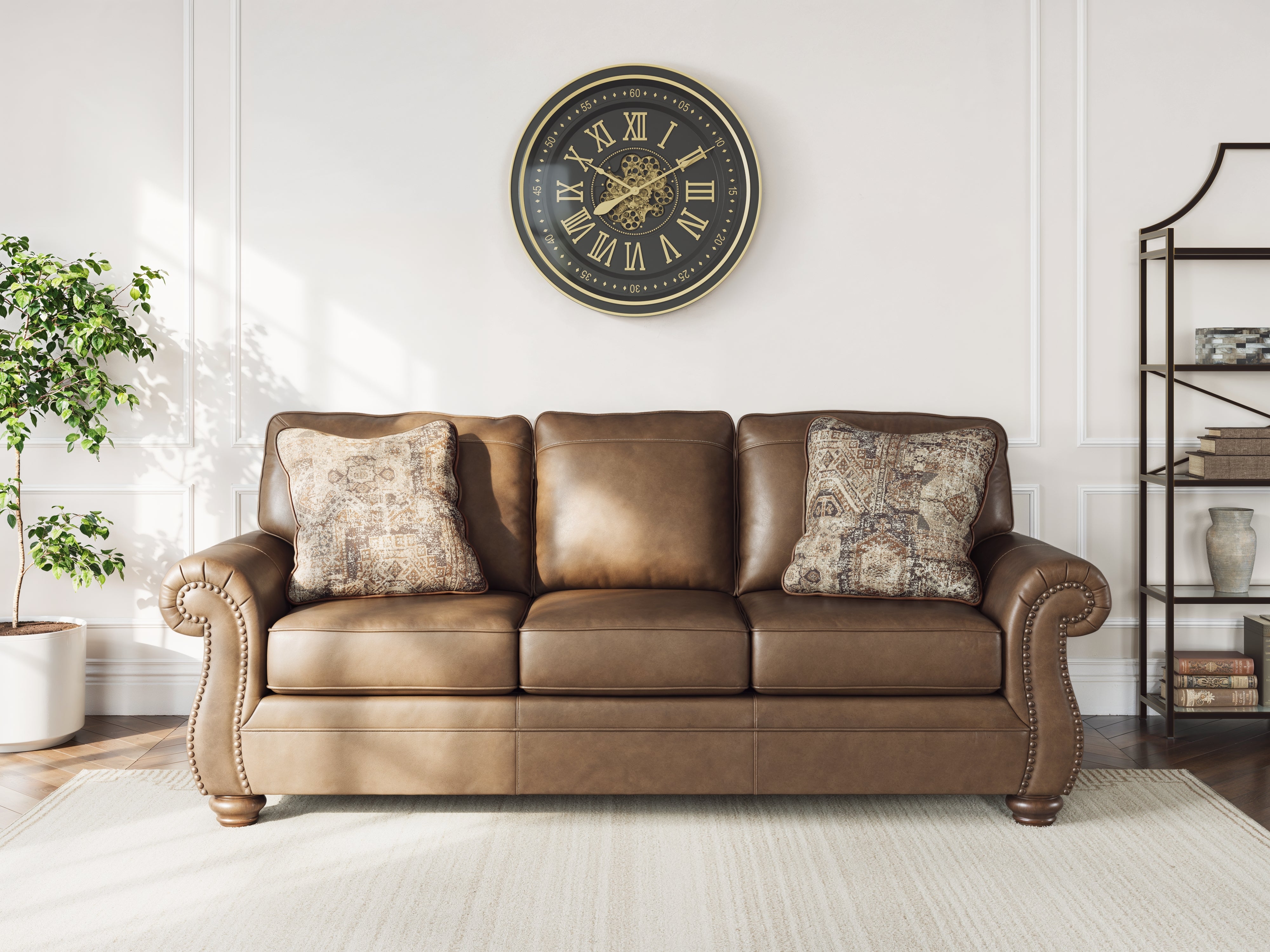 Best Furniture Outlet - Ashley Furniture - Chasemore Living Room - Sofa / Earth - PC5590238