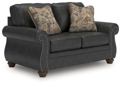 Best Furniture Outlet - Ashley Furniture - Chasemore Living Room - Loveseat / Granite - PC5590335