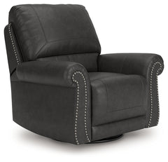 Best Furniture Outlet - Ashley Furniture - Chasemore Living Room - Swivel Glider Recliner / Granite - PC5590361