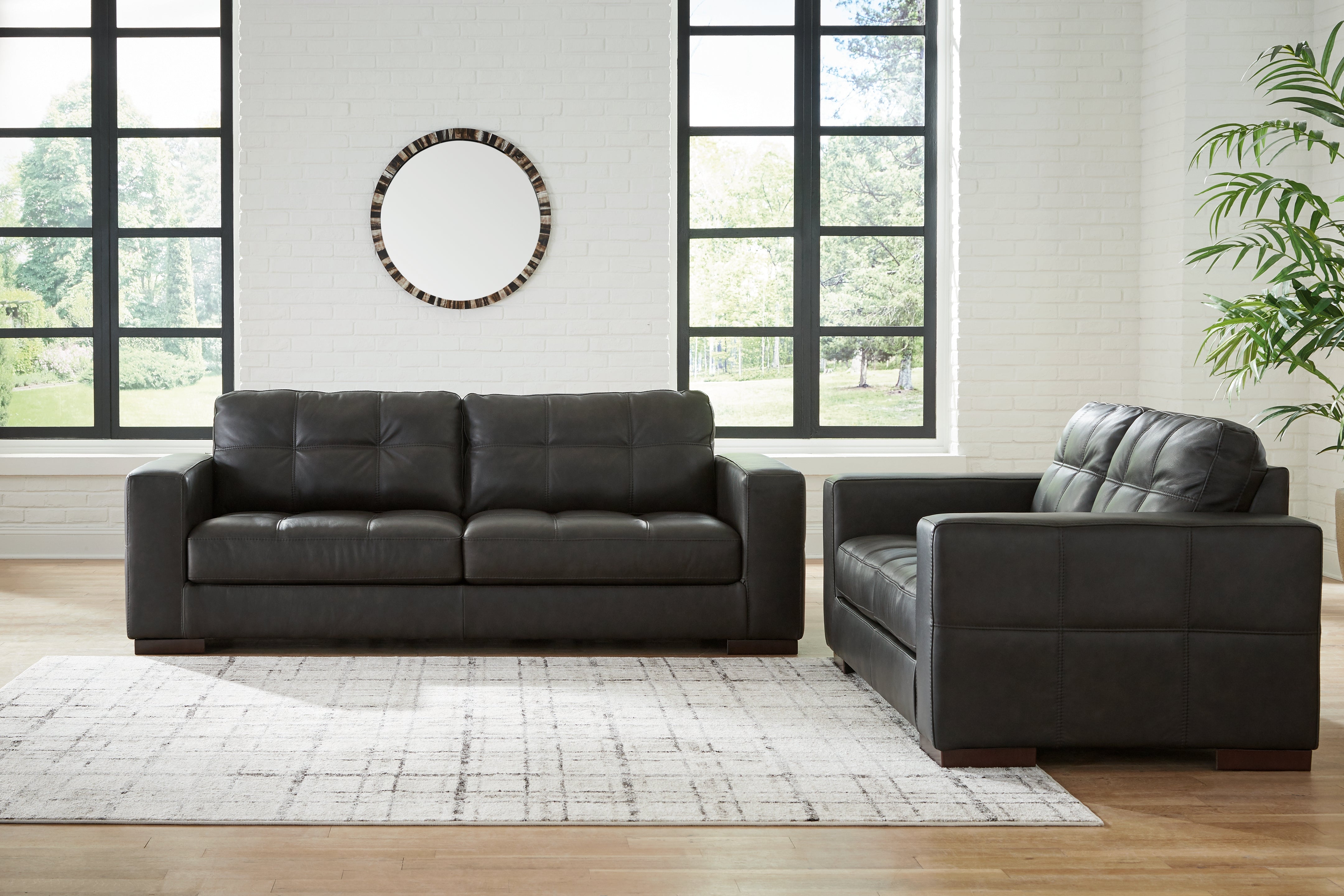 Best Furniture Outlet - Ashley Furniture - Luigi Sofa and Loveseat - Sofa and Loveseat - 56506U1