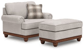 Best Furniture Outlet - Ashley Furniture - Clearbrooke Oversized Chair and Ottoman - Oversized Chair and Ottoman - PC56803U4