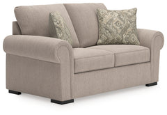 Best Furniture Outlet - Ashley Furniture - Sararose Living Room - Loveseat / Heather - 5710235