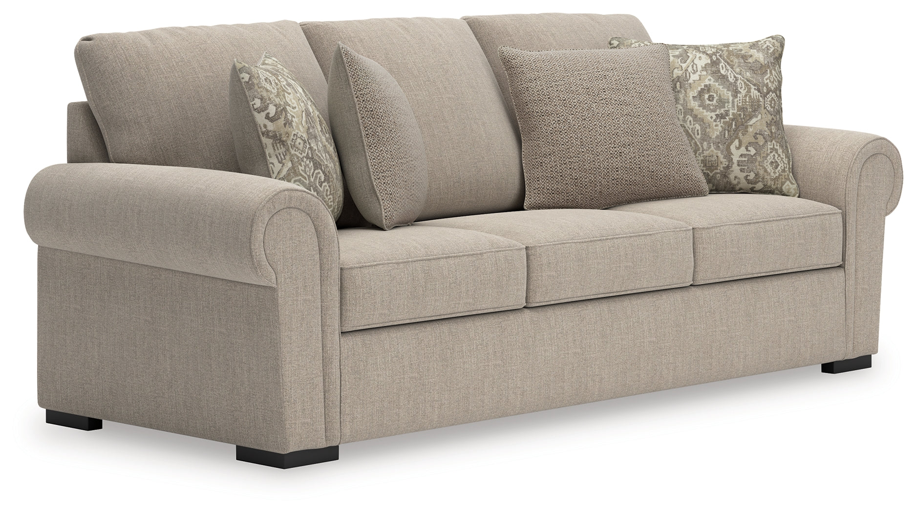 Best Furniture Outlet - Ashley Furniture - Sararose Living Room - Ottoman / Heather - 5710214