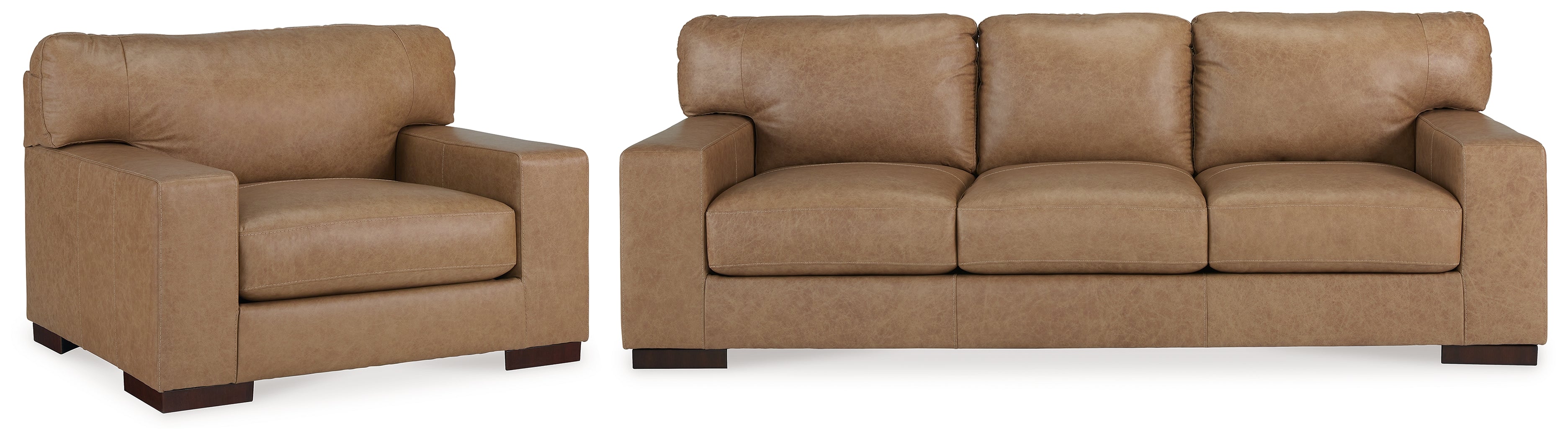 Best Furniture Outlet - Ashley Furniture - Lombardia Sofa and Oversized Chair - Sofa and Oversized Chair - 57302U4