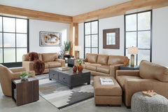 Best Furniture Outlet - Ashley Furniture - Lombardia Sofa, Loveseat, Oversized Chair and Ottoman - Sofa, Loveseat, Oversized Chair and Ottoman - 57302U3