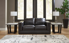 Best Furniture Outlet - Ashley Furniture - Amiata Living Room - Chair and a Half / Onyx - 5740523