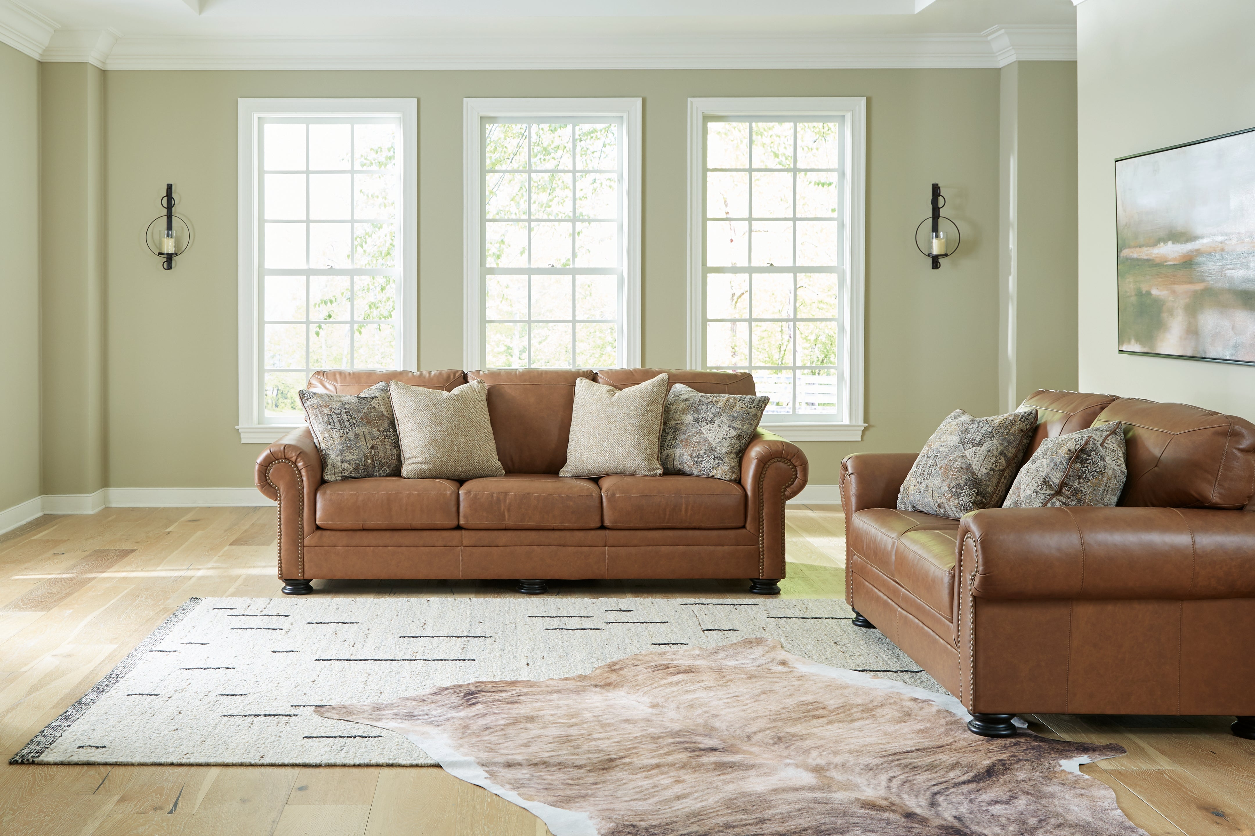Best Furniture Outlet - Ashley Furniture - Carianna Sofa and Loveseat - Sofa and Loveseat - 57604U1