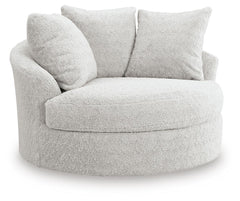 Cuddle Plush 3-Piece Sectional, Chair and Ottoman
