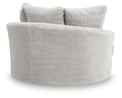 Cuddle Plush 3-Piece Sectional, Chair and Ottoman