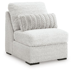 Cuddle Plush 3-Piece Sectional, Chair and Ottoman