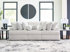 Best Furniture Outlet - Ashley Furniture - Cuddle Plush Sectional - RAF 3-Piece Sectional / Arctic - PC59106S5