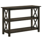 Best Furniture Outlet - Coaster - Rachelle 2-shelf Wood Entryway Console Table Deep Merlot - 5910