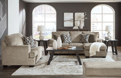 Best Furniture Outlet - Ashley Furniture - Stonemeade Sofa Chaise, Oversized Chair and Ottoman - Sofa Chaise, Oversized Chair, and Ottoman / Taupe - 59504U3