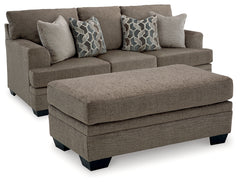 Best Furniture Outlet - Ashley Furniture - Stonemeade Sofa and Ottoman - Sofa and Ottoman - 59505U8